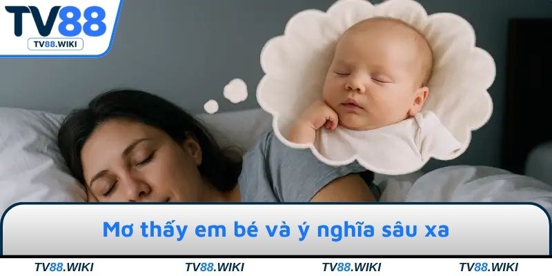 Mơ thấy em bé và ý nghĩa sâu xa